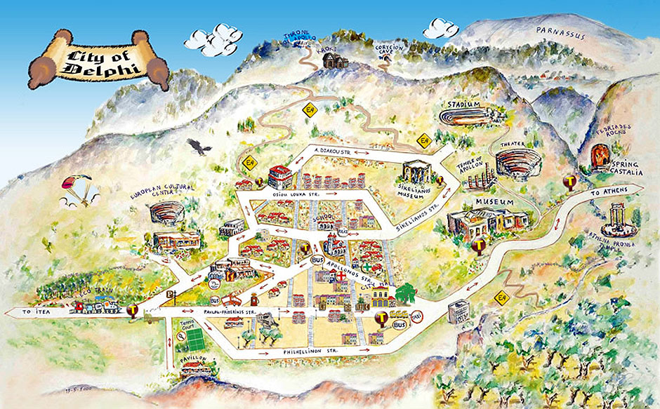 Delphi map
