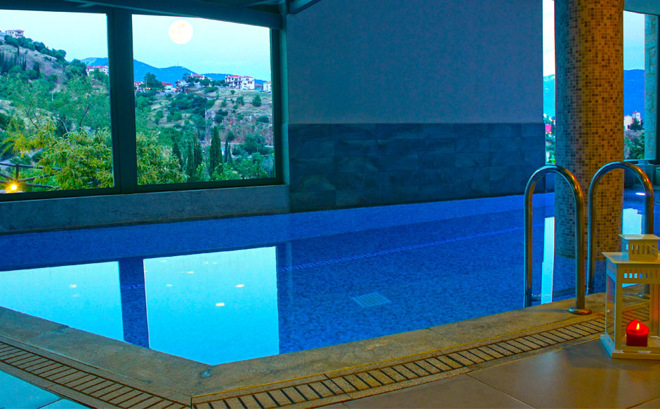 The indoor heated swimming-pool The indoor heated swimming-pool