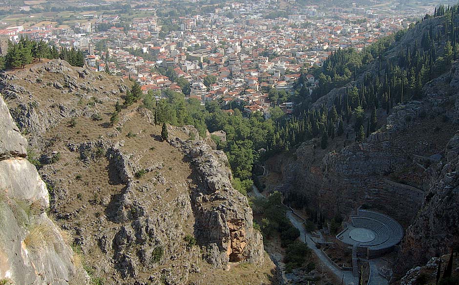 The theatre on Levadia city Levadia