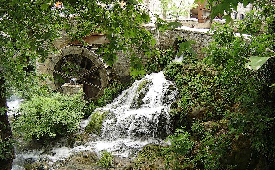 Beautifull waterfalls Levadia
