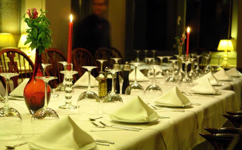 Christmass in arachova restaurant